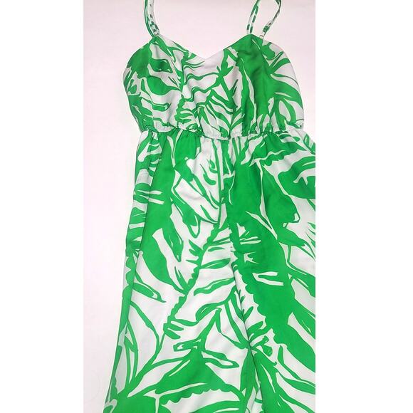 Lilly Pulitzer for Target Anniversary Boom Boom Jumpsuit  Kelly Green wide leg - Picture 3 of 10